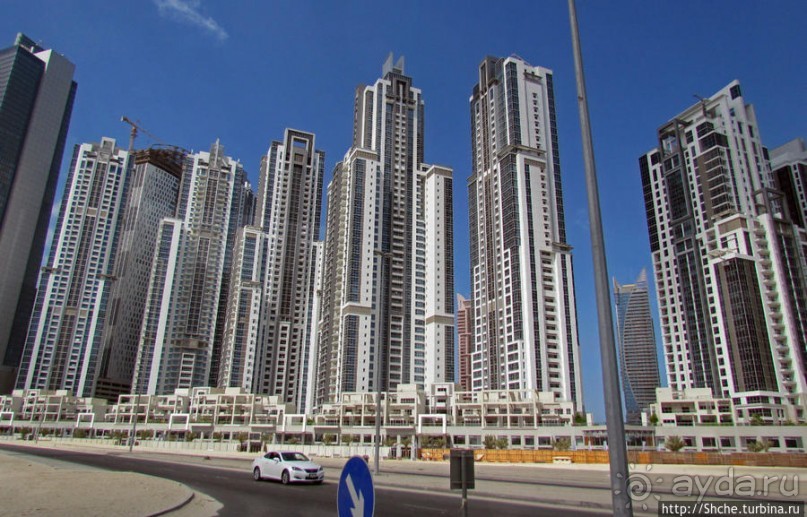 Обратная сторона Дубайского Даунтауна