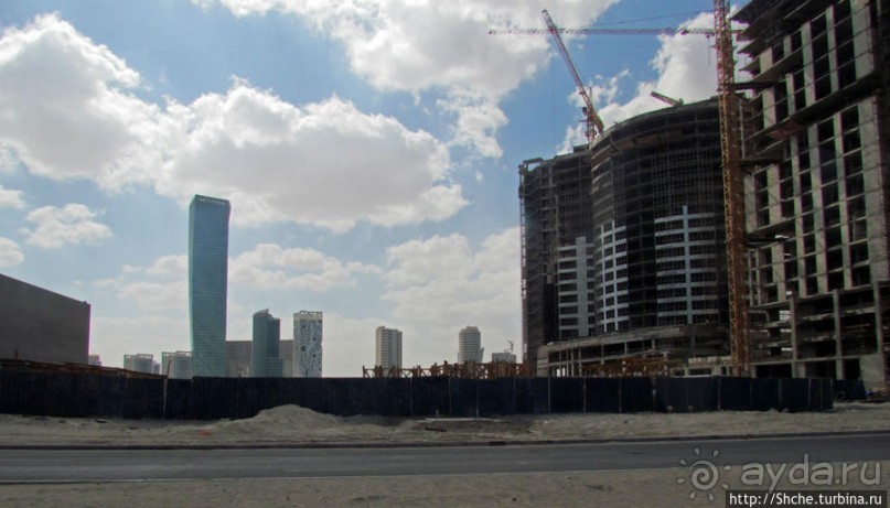 Обратная сторона Дубайского Даунтауна