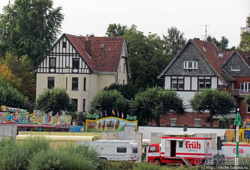 Из Кельна по Рейну. Очаровательный пригород Мариенбург