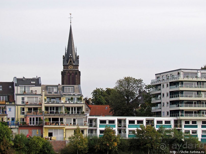 Из Кельна по Рейну. Очаровательный пригород Мариенбург