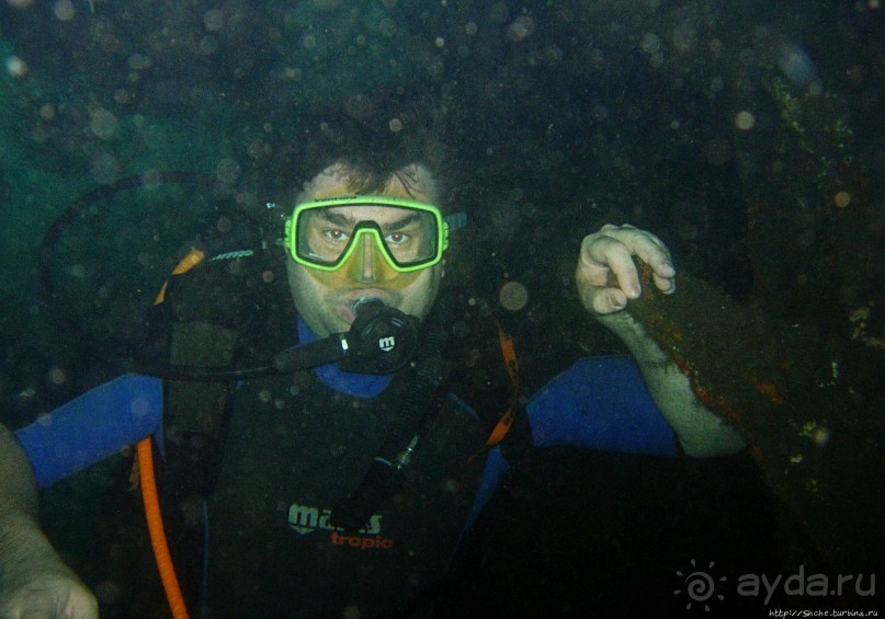 Туламбен (Бали). Погружение на затонувший корабль "Либерти"