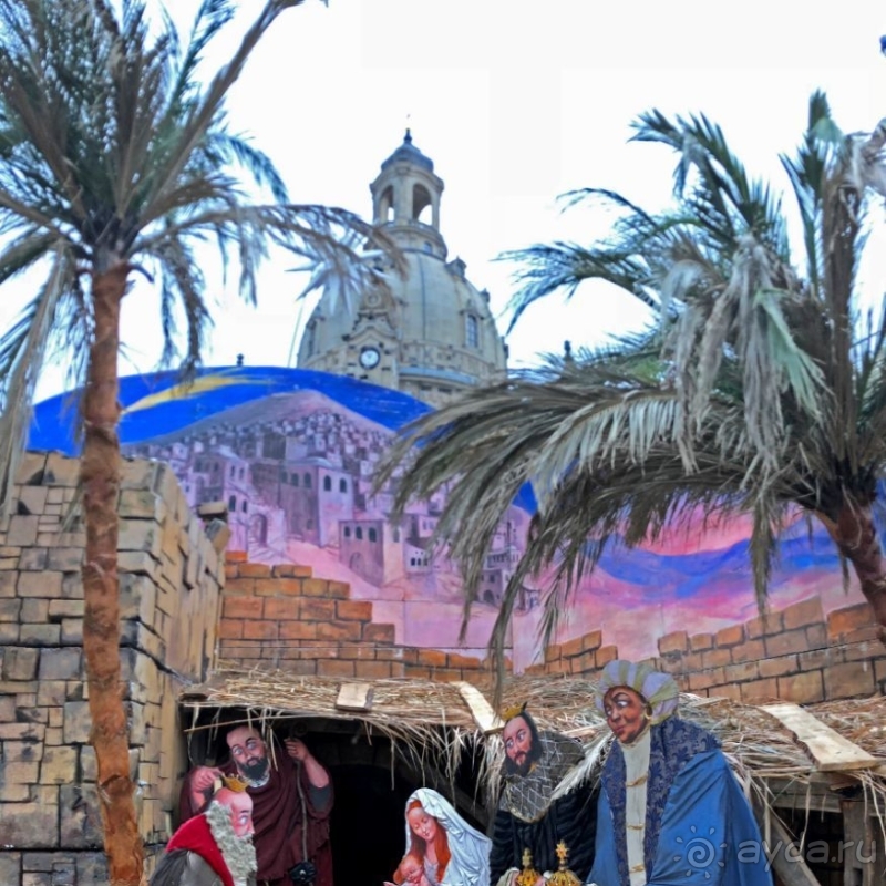 Рождественские метаморфозы. Новая площадь Дрездена