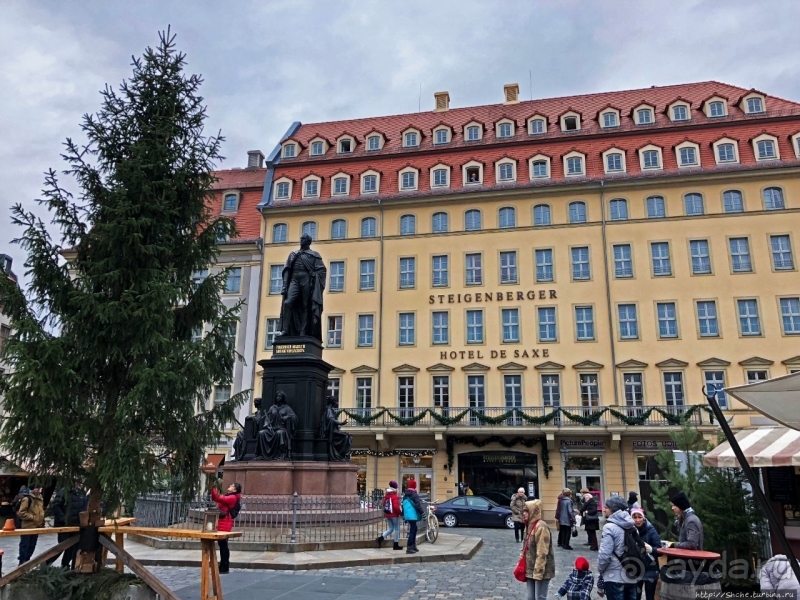 Рождественские метаморфозы. Новая площадь Дрездена