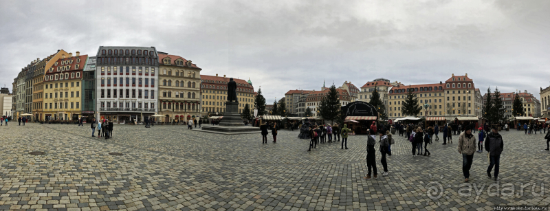 Рождественские метаморфозы. Новая площадь Дрездена