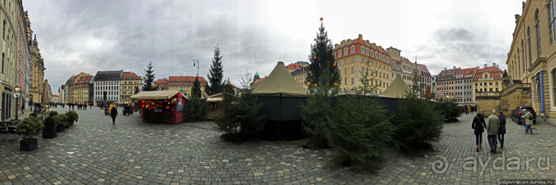 Рождественские метаморфозы. Новая площадь Дрездена