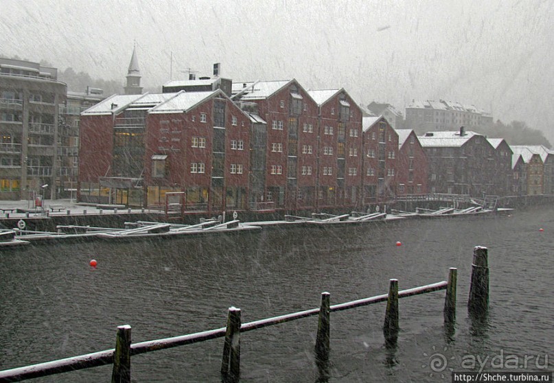 Норвегия непредсказуемая. Октябрьские метели в Тронхейме
