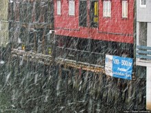 Норвегия непредсказуемая. Октябрьские метели в Тронхейме