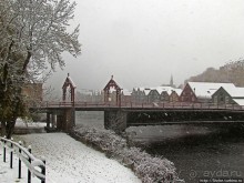 Норвегия непредсказуемая. Октябрьские метели в Тронхейме