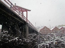 Норвегия непредсказуемая. Октябрьские метели в Тронхейме