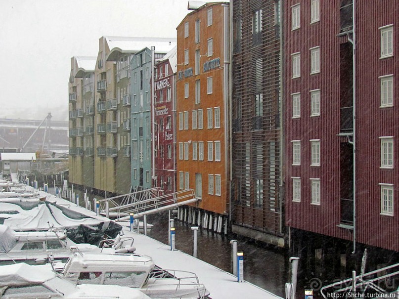 Норвегия непредсказуемая. Октябрьские метели в Тронхейме