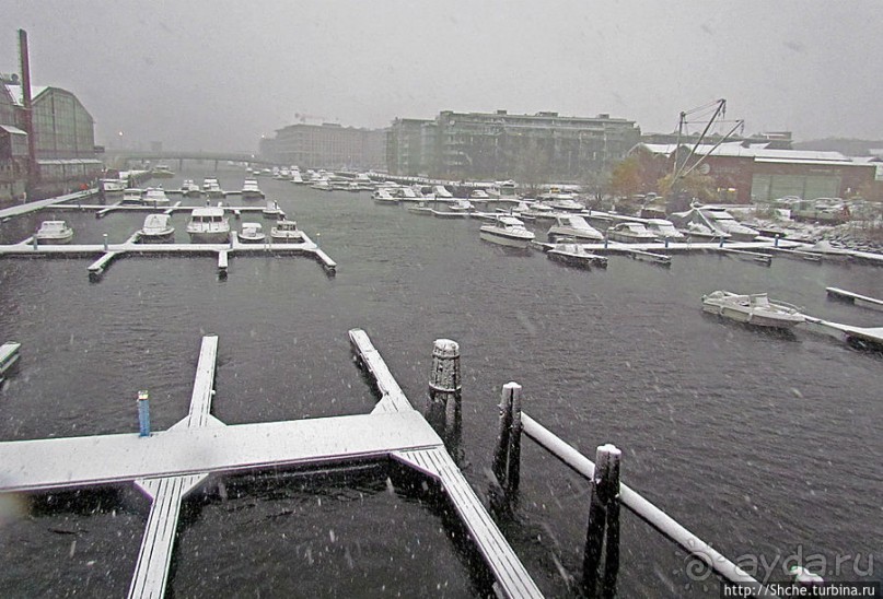 Норвегия непредсказуемая. Октябрьские метели в Тронхейме