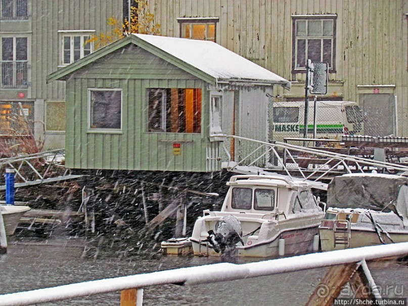 Норвегия непредсказуемая. Октябрьские метели в Тронхейме