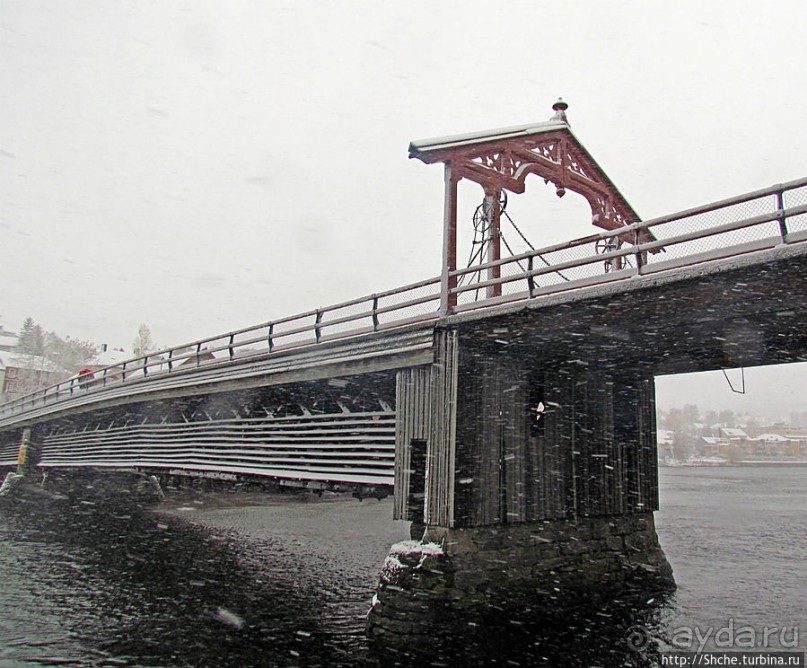 Норвегия непредсказуемая. Октябрьские метели в Тронхейме