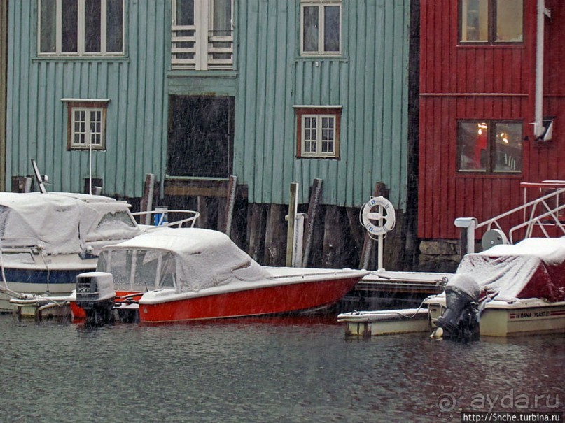 Норвегия непредсказуемая. Октябрьские метели в Тронхейме