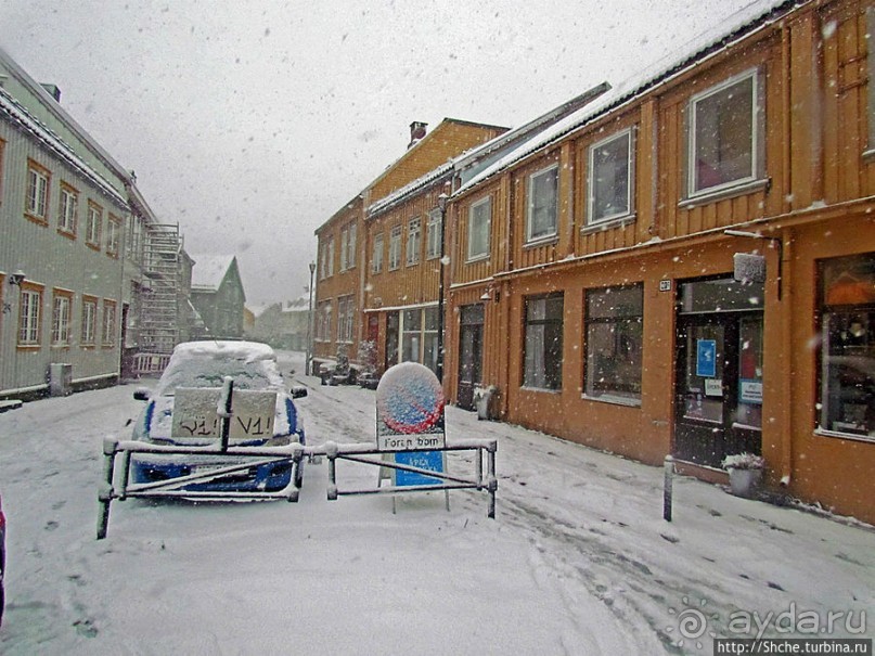 Норвегия непредсказуемая. Октябрьские метели в Тронхейме