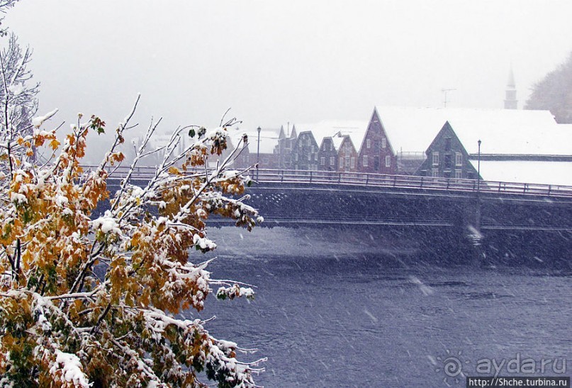 Норвегия непредсказуемая. Октябрьские метели в Тронхейме