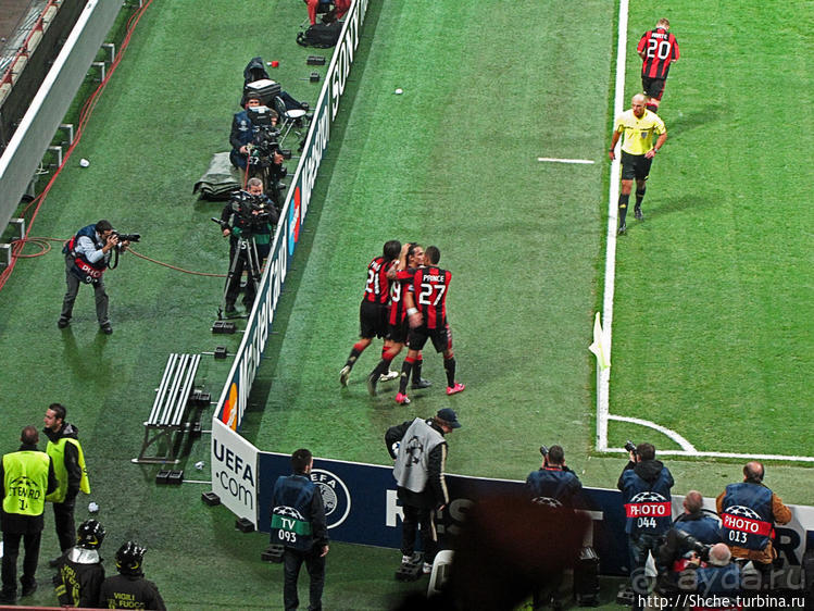 "Почти как в космос слетали..." Лига Чемпионов на Сан Сиро