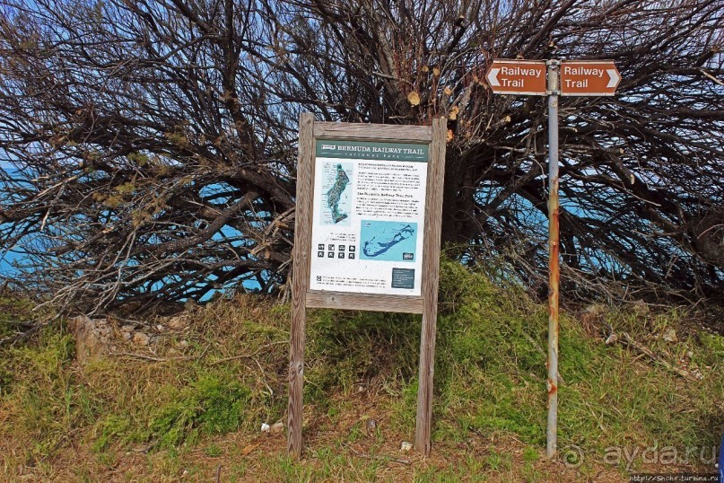 Северный берег Бермуд — прогулка по бывшей железной дороге
