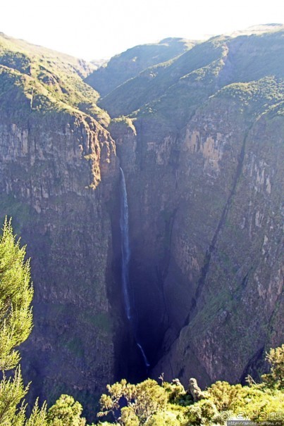 500-метровый, но такой малоизвестный водопад в Эфиопии