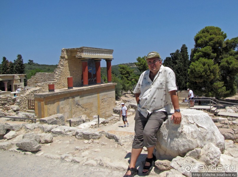 Кносский Дворец — прогулка по пыли веков. Скорее да, чем нет