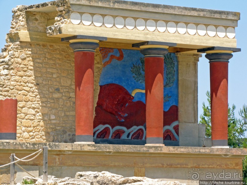 Кносский Дворец — прогулка по пыли веков. Скорее да, чем нет