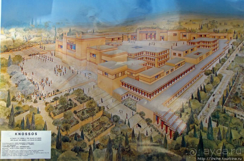 Кносский Дворец — прогулка по пыли веков. Скорее да, чем нет