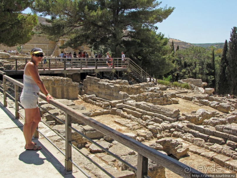 Кносский Дворец — прогулка по пыли веков. Скорее да, чем нет
