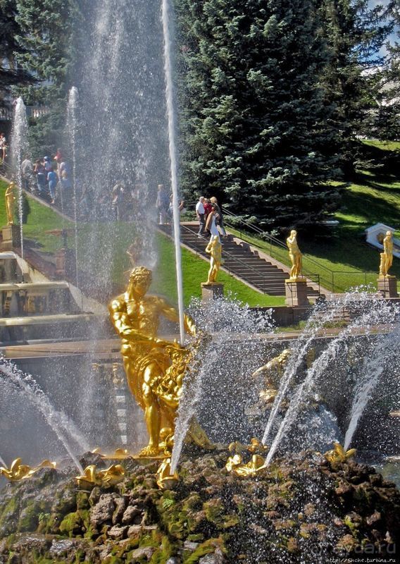 Однажды 40 лет назад... Петергоф, "статистичекий чекин"