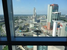 Потрясающий вид из номера на Ниагарский водопад