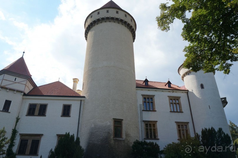 Замок Конопиште - резиденция эрцгерцога Франца Фердинанта