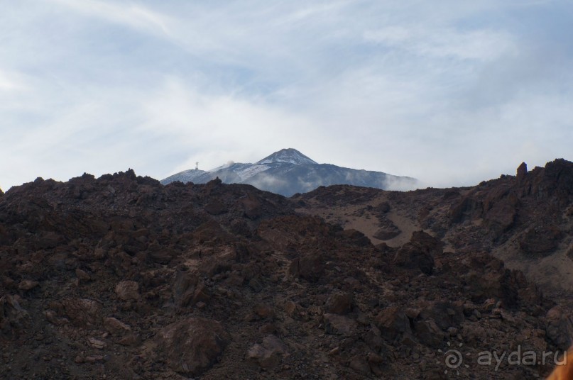 Прогулка по кратеру вулкана Тейде