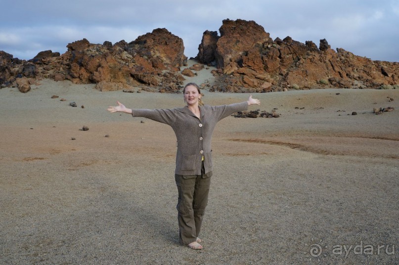 Прогулка по кратеру вулкана Тейде