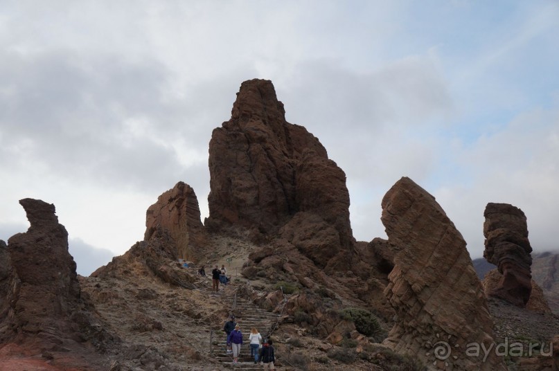 Прогулка по кратеру вулкана Тейде Прогулка по кратеру вулкана Тейде