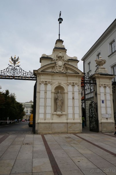 Дождливая Варшава