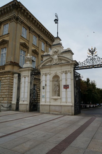 Дождливая Варшава