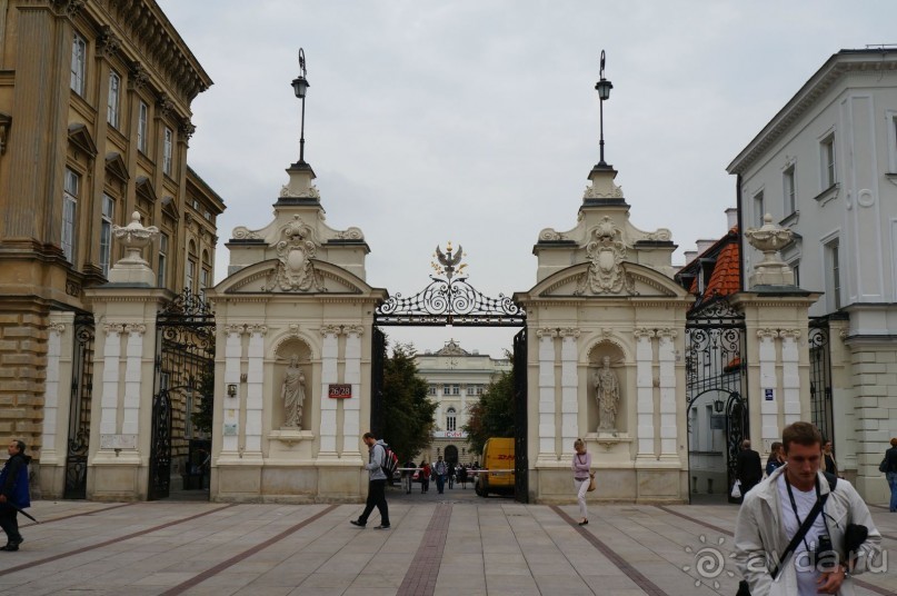 Дождливая Варшава