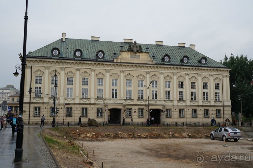 Дождливая Варшава