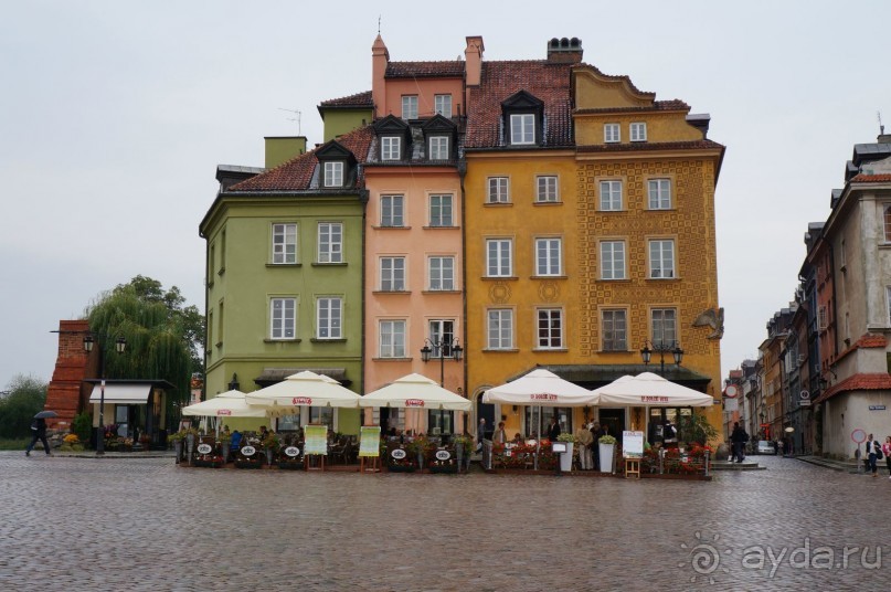 Дождливая Варшава