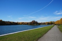 Усадьба Кусково в мае и октябре Усадьба Кусково в мае и октябре