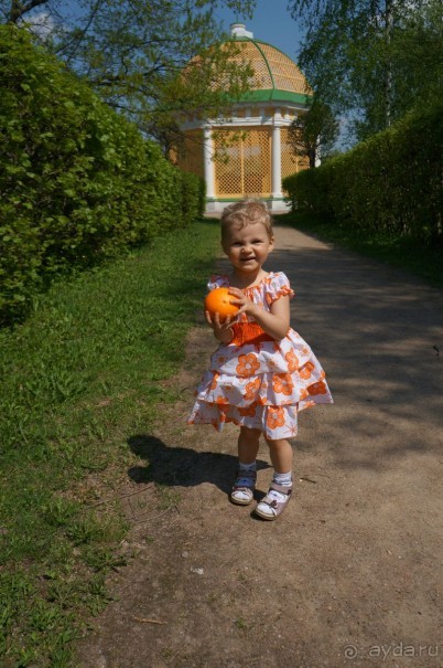 Усадьба Кусково в мае и октябре Усадьба Кусково в мае и октябре