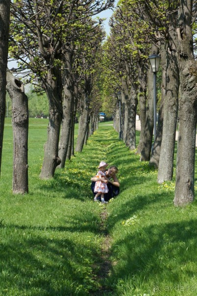 Усадьба Кусково в мае и октябре