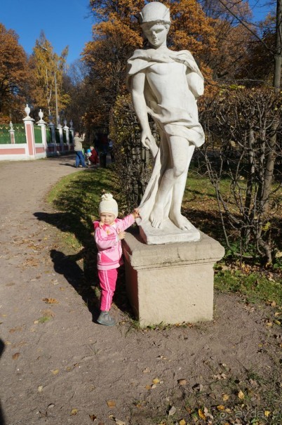 Усадьба Кусково в мае и октябре