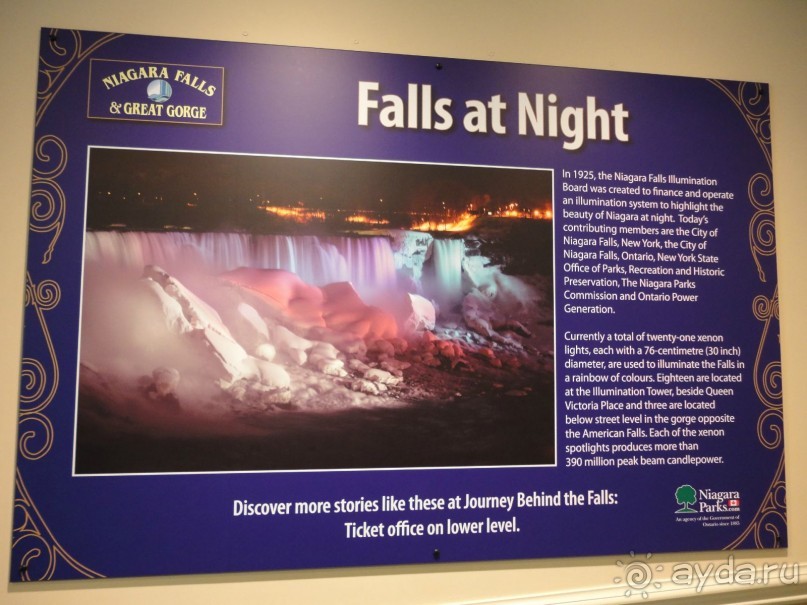 Невероятные Ниагарские водопады