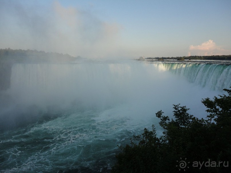 Невероятные Ниагарские водопады