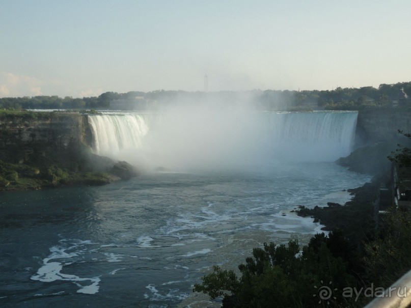 Невероятные Ниагарские водопады