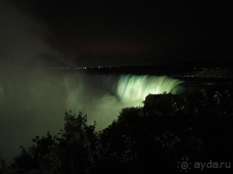 Невероятные Ниагарские водопады