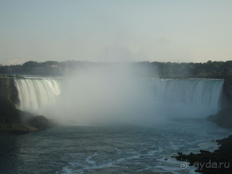 Невероятные Ниагарские водопады
