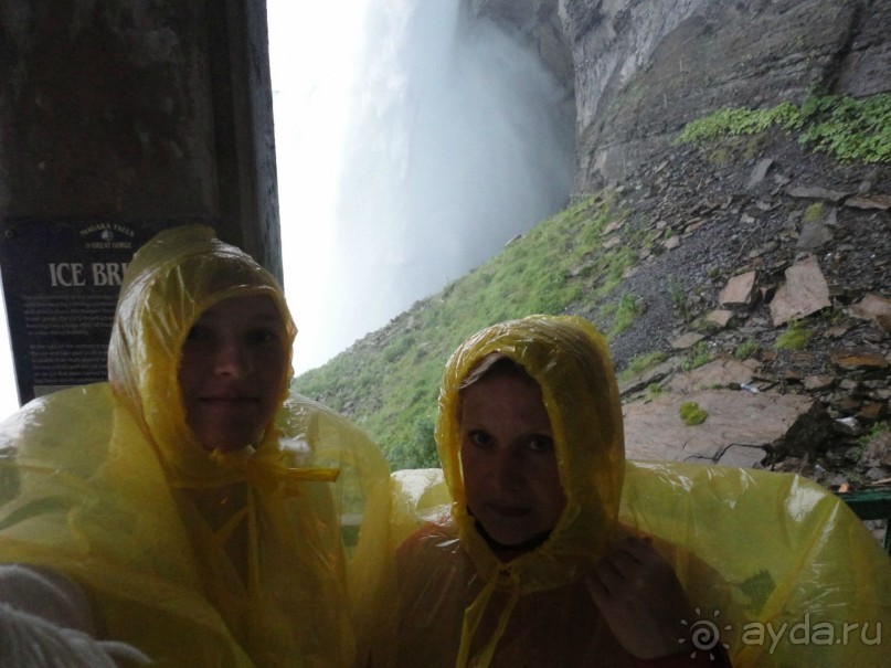 Невероятные Ниагарские водопады