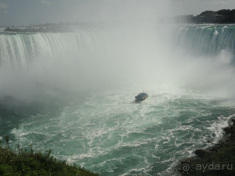 Невероятные Ниагарские водопады
