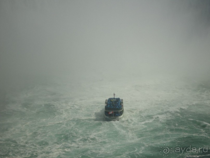 Невероятные Ниагарские водопады